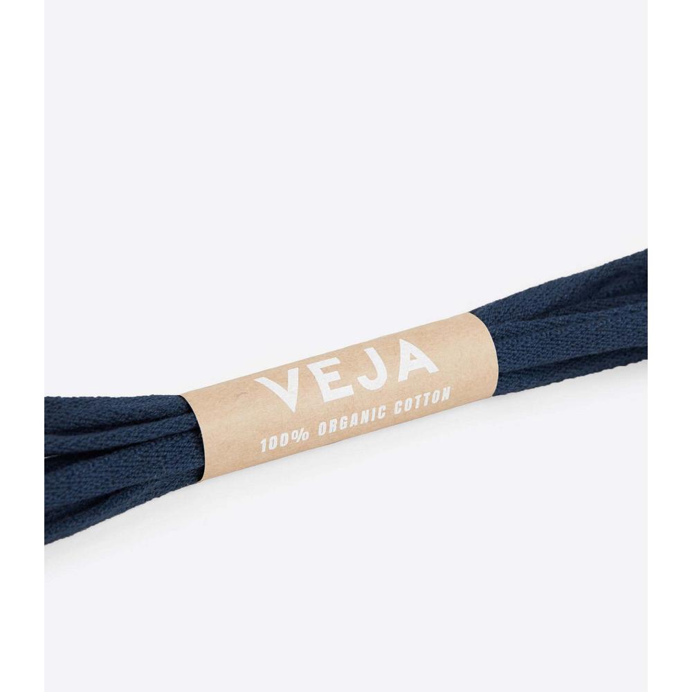 Veja LACES ORGANIC COTTON Cipő Férfi Kék | HU 206GSO